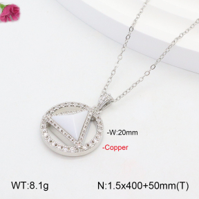 F2N401149bhia-J31  Fashion Copper Necklace