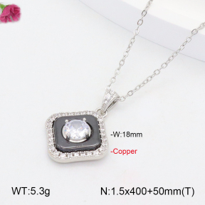 F2N401153vhha-J31  Fashion Copper Necklace