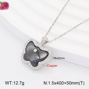 F2N401163bhia-J31  Fashion Copper Necklace