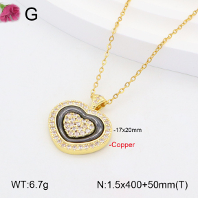F2N401168bhia-J31  Fashion Copper Necklace
