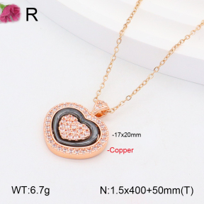F2N401169bhia-J31  Fashion Copper Necklace