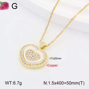F2N401171bhia-J31  Fashion Copper Necklace