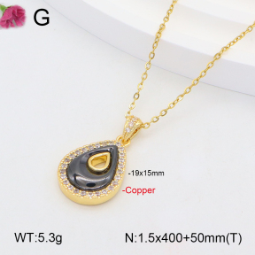 F2N401174vhha-J31  Fashion Copper Necklace