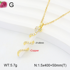 F2N401182vhha-J31  Fashion Copper Necklace