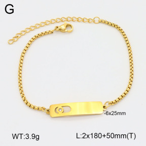 2B4004491abli-452  Stainless Steel Bracelet