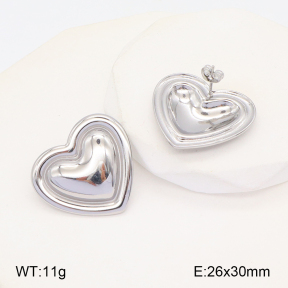 2E2005614ablb-436  Stainless Steel Earrings