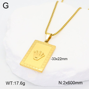 2N2005370vbmb-452  Stainless Steel Necklace