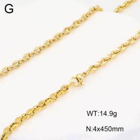 2N2005378bhva-452  Stainless Steel Necklace