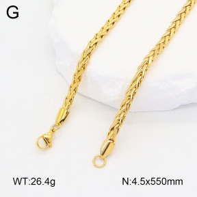 2N2005382ahjb-452  Stainless Steel Necklace