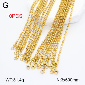 2N2005391ajlv-452  Stainless Steel Necklace