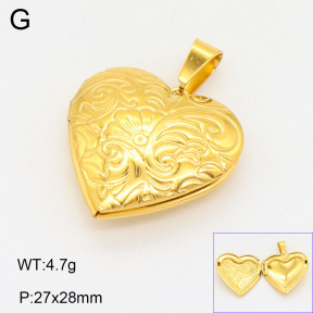 2P2004077aajl-452  Stainless Steel Pendant