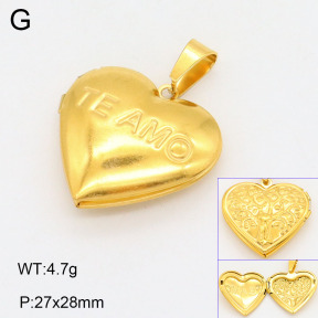 2P2004083aajl-452  Stainless Steel Pendant