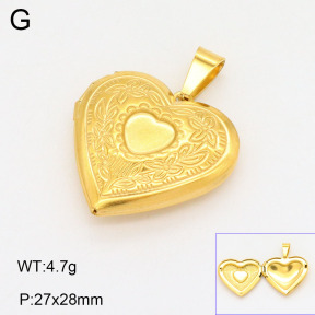2P2004085aajl-452  Stainless Steel Pendant