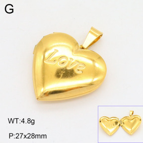 2P2004089aajl-452  Stainless Steel Pendant