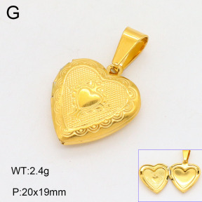 2P2004094aajl-452  Stainless Steel Pendant