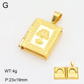 2P2004098aajl-452  Stainless Steel Pendant