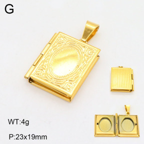 2P2004100aajl-452  Stainless Steel Pendant