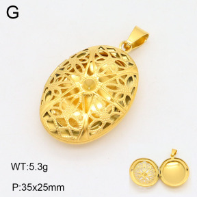2P2004106aajo-452  Stainless Steel Pendant