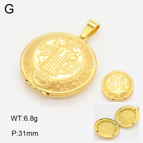 2P2004108aajo-452  Stainless Steel Pendant