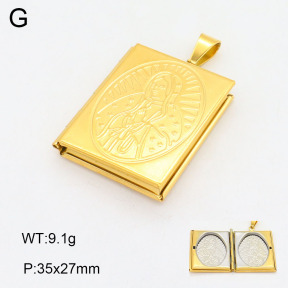 2P2004116baka-452  Stainless Steel Pendant