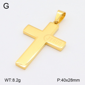 2P2004121bbml-436  Stainless Steel Pendant