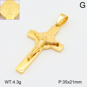 2P2004151bbov-436  Stainless Steel Pendant