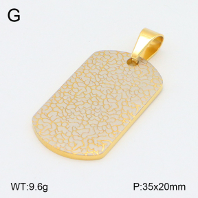 2P2004155bbml-436  Stainless Steel Pendant