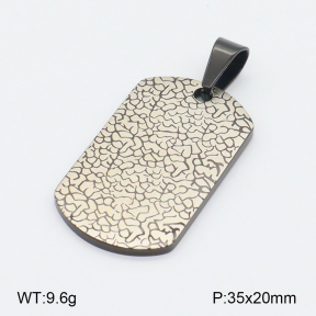 2P2004158bbml-436  Stainless Steel Pendant