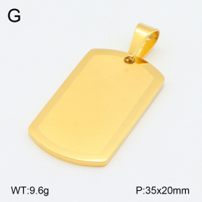 2P2004160bbml-436  Stainless Steel Pendant
