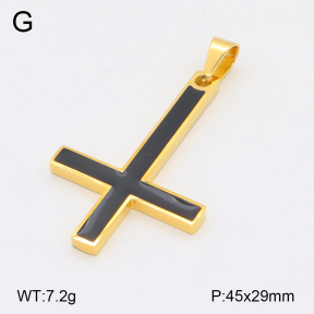 2P3000597bbml-436  Stainless Steel Pendant