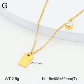2N4003803aajk-771  Stainless Steel Necklace