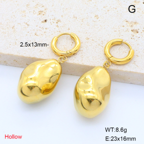 6E2007063ahlv-908  18K PVD  Stainless Steel Earrings