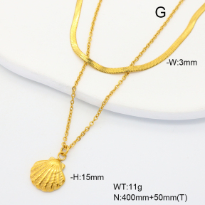 6N2004976vbpb-908  Stainless Steel Necklace