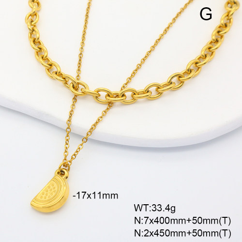 6N2004980bhia-908  Stainless Steel Necklace  nostock