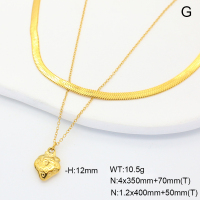 6N2004982bhva-908  Stainless Steel Necklace  nostock