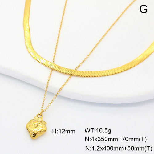 6N2004982bhva-908  Stainless Steel Necklace  nostock