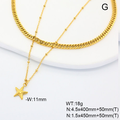 6N2004988ahjb-908  Stainless Steel Necklace  nostock