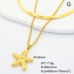 6N2004990bhia-908  Stainless Steel Necklace