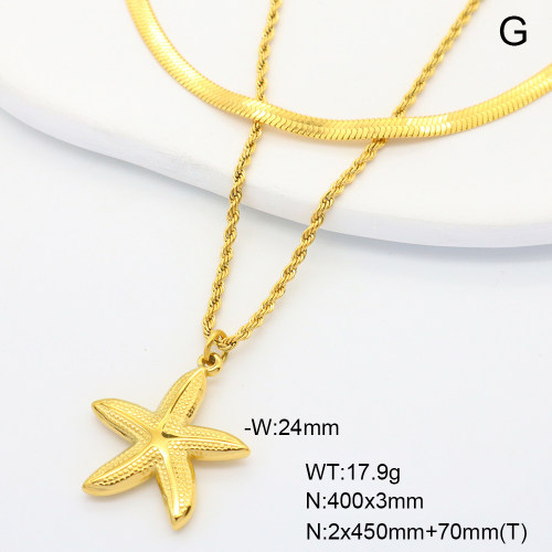 6N2004990bhia-908  Stainless Steel Necklace  nostock