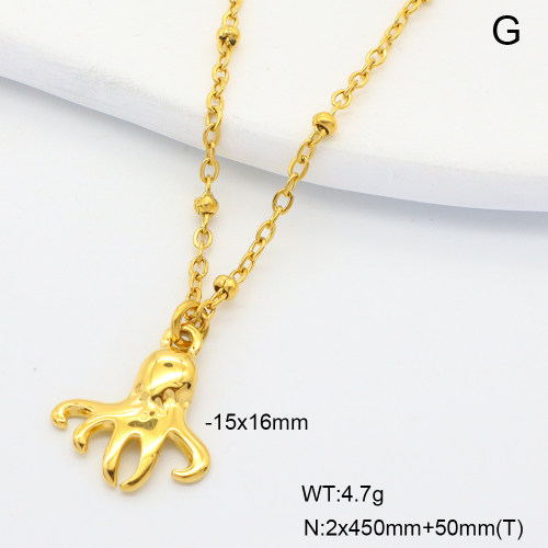 6N2004993vbnb-908  Stainless Steel Necklace  nostock