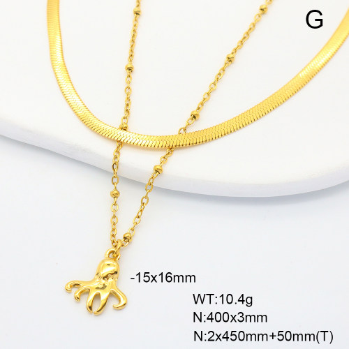 6N2004994vhha-908  Stainless Steel Necklace  nostock