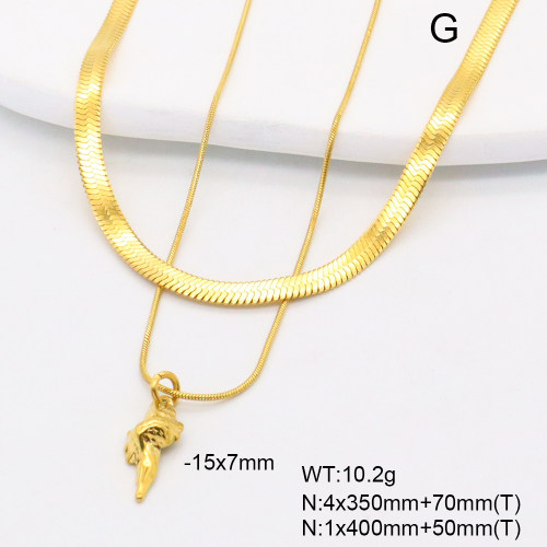 6N2005000bhia-908  Stainless Steel Necklace  nostock