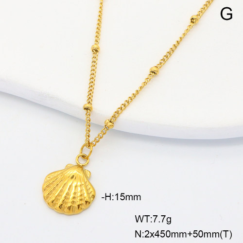6N2005001vbnb-908  Stainless Steel Necklace  nostock