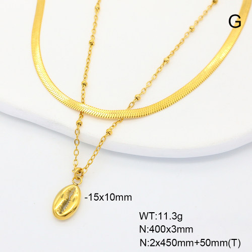 6N2005004vhha-908  Stainless Steel Necklace  nostock