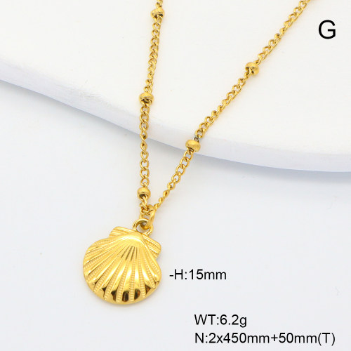 6N2005005vbnb-908  Stainless Steel Necklace  nostock