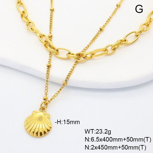 6N2005006vhkb-908  Stainless Steel Necklace  nostock