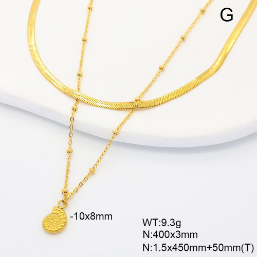 6N2005008vhha-908  Stainless Steel Necklace  nostock