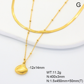 6N2005010vhha-908  Stainless Steel Necklace