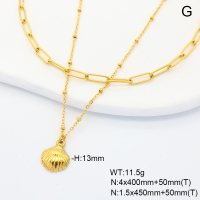 6N2005012bhia-908  Stainless Steel Necklace  nostock