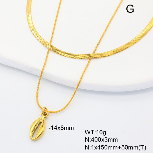 6N2005016vhhl-908  Stainless Steel Necklace  nostock
